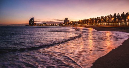 With 60 miles of coastline, Barcelona is a beach lover's dream