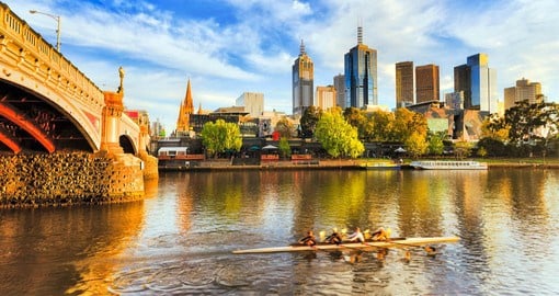Melbourne, Australia's Garden City, hosts a mesmerizing view of its natural beauty