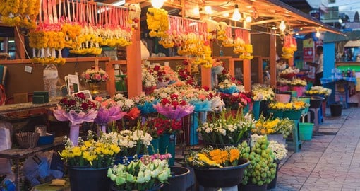 Chiang Mai's Night Bazaar is the main neighbourhood for shopping and nightlife