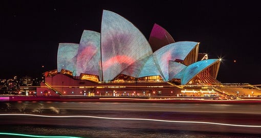 The Sydney Opera House was officially opened by Queen Elizabeth II in 1973