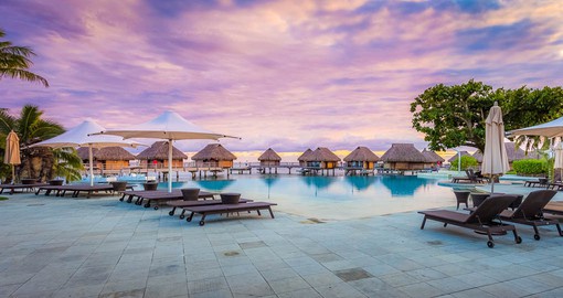 Manava Beach Resort and Spa Moorea is ideally situated near the magnificent Bay of Cook