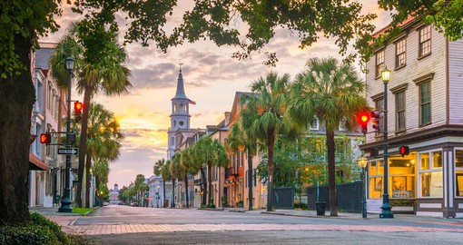 Historical downtown area of Charleston