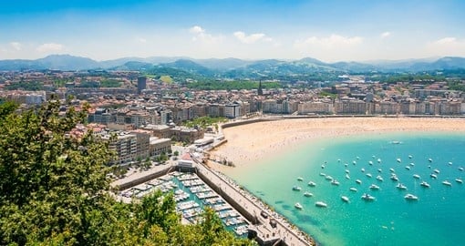 You will visit San Sebastian during your Spain trip.