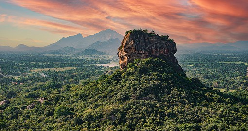Visit the ancient rock fortress near Sigiriya