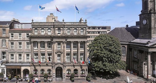 The InterContinental Edinburgh The George has been welcoming hotel guests since 1881