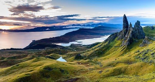 The largest and northernmost of the Inner Hebrides, the Isle of Skye is know for its rugged landscape