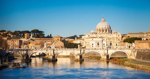 Visit Saint Peter's Basilica in Rome during your next Europe vacations.