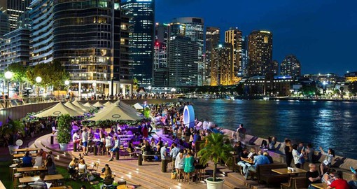 With it's stunning views, the Opera Bar has become a favourite Sydney experience