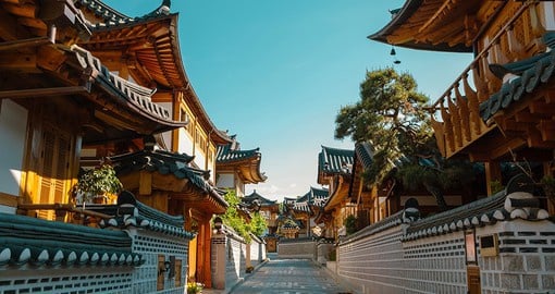 Stroll the calming streets of Eunpyeong Hanok Village, located just outside of Seoul