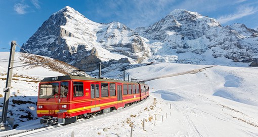 Journey to Jungfraujoch, famous for being the highest accessible railway in Europe