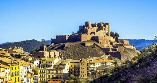 The imposing Cardona Castle dates from the 11th century