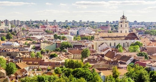 Step through time as you go from Baroque-style Vilnius to its medieval Old Town