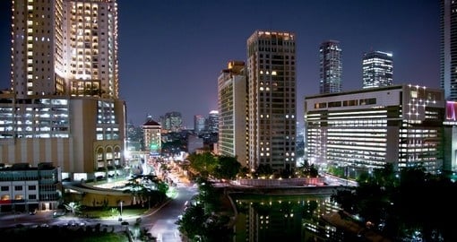 Jakarta at night