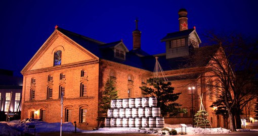 The Sapporo Beer Museum was opened in 1987 in a former brewery