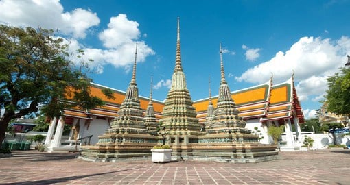 Wat Pho is one of Bangkok's largest temple complexes and is home to the "Reclining Buddha"