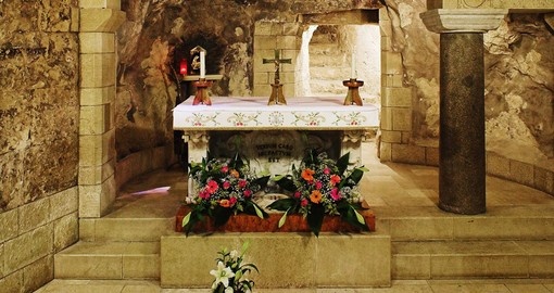 Grotto of the Virgin Mary in Nazareth