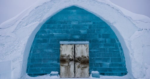 Ice hotel in Lapland