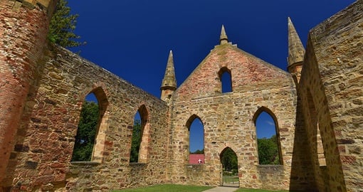 Explore the ruins of  Port Arthur on your trip to Australia