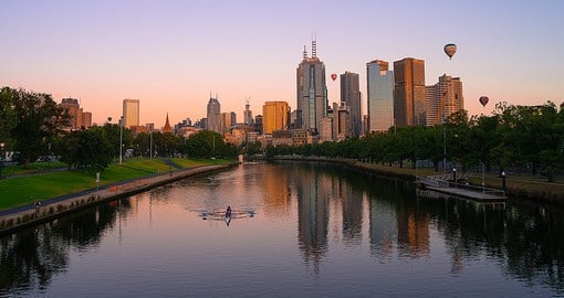 Melbourne, capital of the State of Victoria