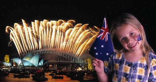 Experience the fireworks on Sydney harbour bridge during your Trip to Australia