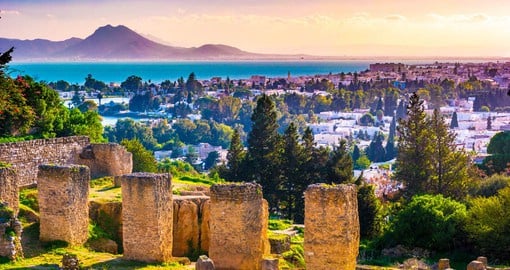 Founded in the 9th century BC, Carthage was an important trading centre