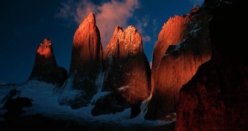 See the Torres del Paine Towers on your Chile Tour Package