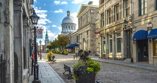 Stroll the cobble stone streets of Old Montreal