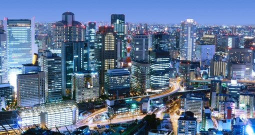 Osaka's cityscape