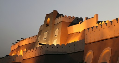 The fortified gate to muttrah - a great photo opportunity while on your Oman vacation.