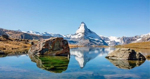 Located at the foot of the Matterhorn, Zermatt is one of the world's most attractive vacation villages