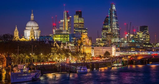 London, a 21st-century city with it's roots in Roman times