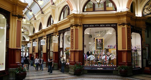 Enjoy shopping at Melbourne on your next visit to Australia
