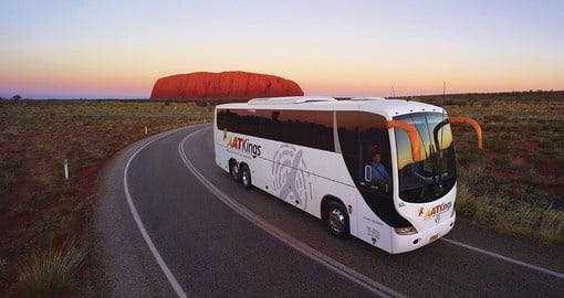 Touring at Uluru (Ayers Rock)