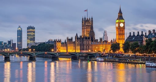 The Palace of Westminster is informally known as the Houses of Parliament