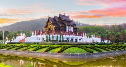 There are over 300 temples scattered throughout the city and surrounding countryside of Chiang Mai