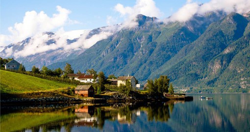 Hardangerfjord the Queen of the Fjords is included on your trip to Norway
