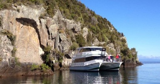 Enjoy a cruise on Lake Taupo during your New Zealand Vacation