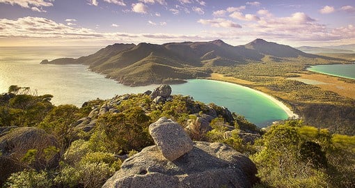 Wineglass Bay is one of the highlights of Freycinet National Park
