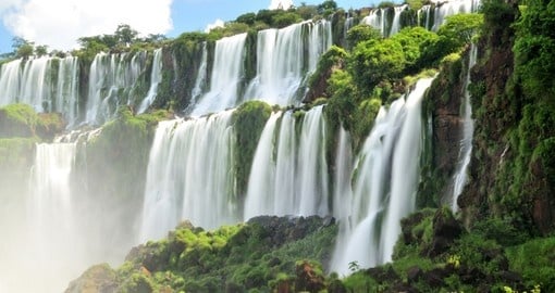 Experience the beauty of the Iguassu Falls during your Argentina tours.