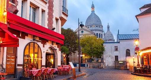 Explore the beauty of art history by talking a quick stroll through Montmartre