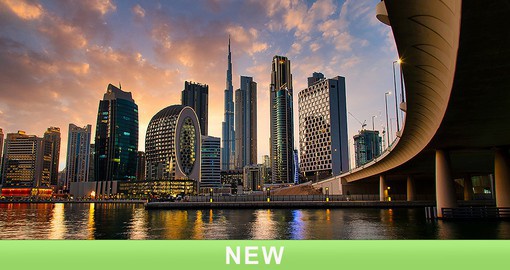 Dubai, the Middle East's hub of luxury shopping, ultramodern architecture and a lively nightlife