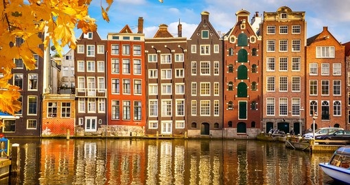 Take in the historic sites of Amsterdam on your trip to the Netherlands