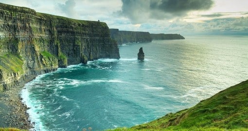 Experience Cliffs of Moher at sunset on your next trip to Ireland.