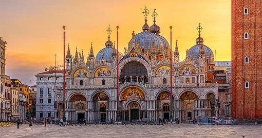Dress to impress before entering the hallowed halls of Basilica di San Marco