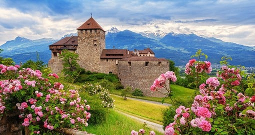 A medieval castle in Vaduz - always a popular photo opportunity on all Liechtenstein Vacations
