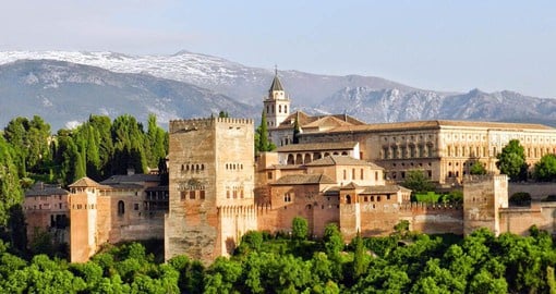 Designed as a fortress, the Alhambra became the royal residence and court of Granada in the mid-13th century