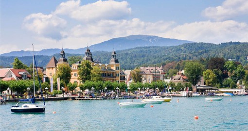 During your Austria Vacations, visit the picturesque resort of Velden am Worthersee