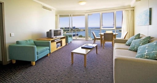 Enjoy all the amenities of the Mantra Twin Towns Resort during your next Australia vacations.