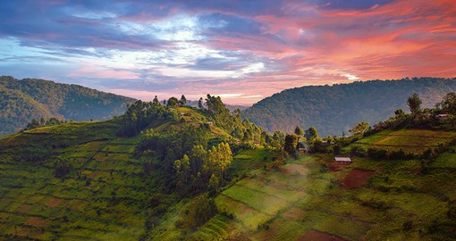 The stunning views of Rwanda