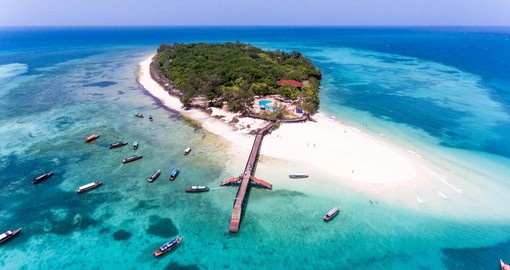 Visit historic Prison Island off Zanzibar on your Tanzania Vacation